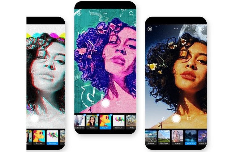 Adobe Photoshop Camera Uygulaması