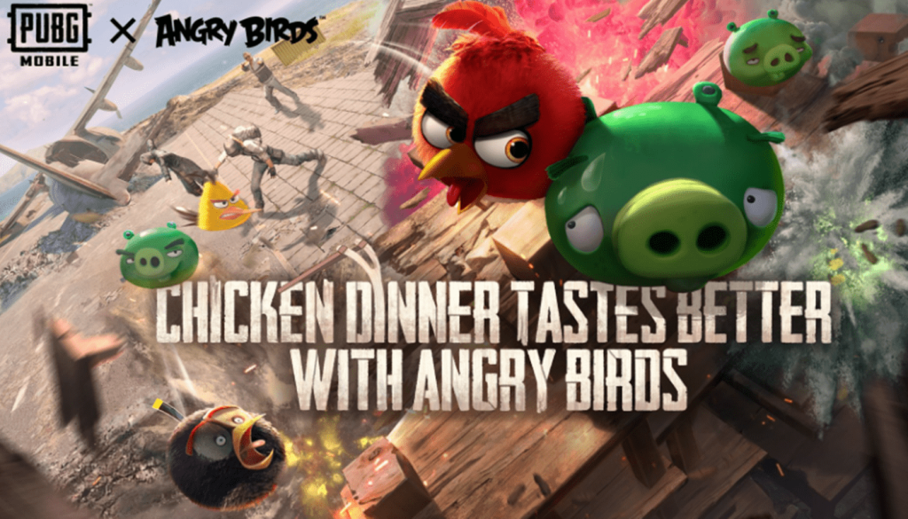 Pubg Mobile Angry Birds