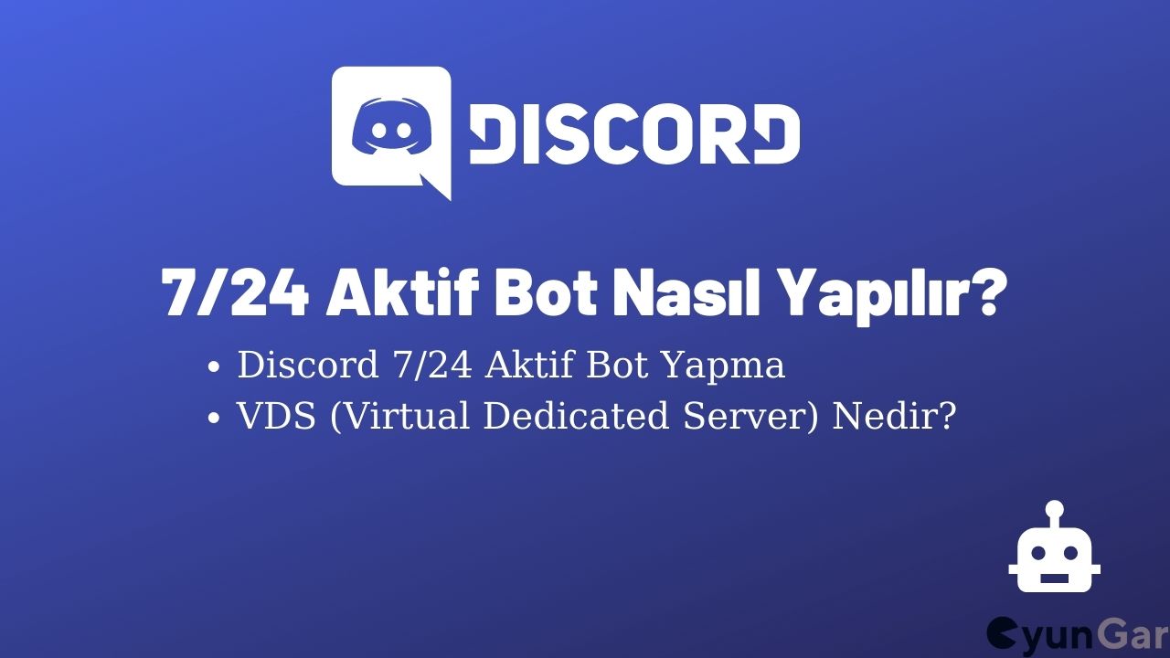 Discord 7/24 Aktif Bot 