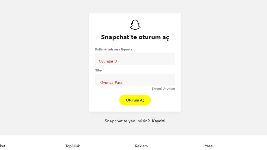 Snapchat Hesap Kapatma
