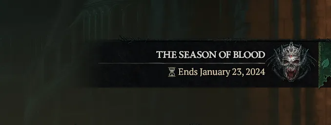 Diablo 4 Yeni Sezon Çıkış Tarihi